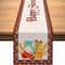 Rustic Linen Holiday Table Runner Jewish Table Runner For Shavuot Table Decor 0