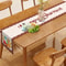 Rustic Linen Holiday Table Runner Jewish Table Runner For Shavuot Table Decor 1
