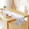 Spring Floral Table Runner With Butterfly Wildflower Design For Weddings Home Decor 2