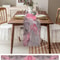 Pink Marble Linen Table Runner for Modern Dining & Event Decor