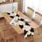 Whimsical Black Cat Linen Table Runner For Holiday Everyday Dining Decor 2
