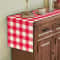 Premium Red White Buffalo Plaid Table Runner Classic Linen Table Accent For Cozy Dining 3