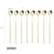 Premium Long Handle Ice Spoon & Coffee Tea Stir Spoon Set Stainless Steel Cutlery Set for Kitchen & Drinks
