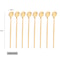 Premium Long Handle Ice Spoon & Coffee Tea Stir Spoon Set Stainless Steel Cutlery Set for Kitchen & Drinks