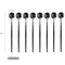 Premium Long Handle Ice Spoon & Coffee Tea Stir Spoon Set Stainless Steel Cutlery Set for Kitchen & Drinks