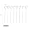 Premium Long Handle Ice Spoon & Coffee Tea Stir Spoon Set Stainless Steel Cutlery Set for Kitchen & Drinks