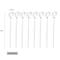 Premium Long Handle Ice Spoon & Coffee Tea Stir Spoon Set Stainless Steel Cutlery Set for Kitchen & Drinks