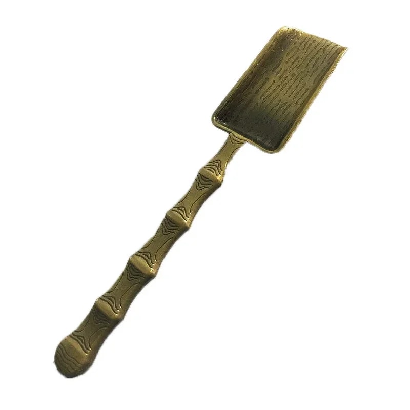 Vintage Copper Tea Spoon Shovel For Loose Leaf Tea Coffee Sugar And Salt 2
