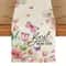 Best Mom Ever Floral Table Runner For Mothers Day Decor 0