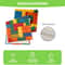 Colorful Table Runner For Kids Parties And Building Block Decor 4