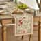 Elegant Floral Bird Print Table Runner Classic Nature Inspired Dining Table Decor 2