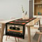 Vintage Retro Cassette Tape Table Runner Nostalgic Home Dining Decor 0