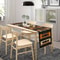 Vintage Retro Cassette Tape Table Runner Nostalgic Home Dining Decor 1
