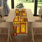 African Tribal Table Runner Vibrant Polyester Dining Decor 2