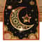 Eid Mubarak Table Runner Black Gold Sparkling Ramadan And Eid Table Decor 3