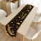 Eid Mubarak Table Runner Black Gold Sparkling Ramadan And Eid Table Decor 4