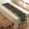 White Gray Gold Marble Table Runner For Elegant Dining And Coffee Table Decor 4