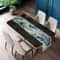 White Gray Gold Marble Table Runner For Elegant Dining And Coffee Table Decor 2