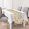 White Gray Gold Marble Table Runner For Elegant Dining And Coffee Table Decor 6