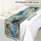 White Gray Gold Marble Table Runner For Elegant Dining And Coffee Table Decor 7