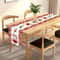 Premium Festive Christmas Table Runner With Candy Cane Bow Print Classic Holiday Centerpiece Decor 2