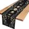 Moon Phase Wildflower Table Runner Mystical Gothic Dining & witchy home decor