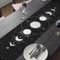 Celestial Moon Phases Table Runner For Kitchen Dining Witchy Home Decor Accent 0