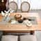 Geometric Table Runner With Artistic Round Pattern For Modern Dining Decor 2