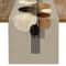 Geometric Table Runner With Artistic Round Pattern For Modern Dining Decor 4