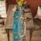 Coastal Seashell Table Runner Premium Nautical & Ocean Beach Decor for Dining Tables