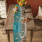 Coastal Seashell Table Runner Premium Nautical & Ocean Beach Decor for Dining Tables