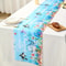 Under The Sea Table Runner With Whale Happy Birthday Ocean Party Decor 2