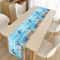 Under The Sea Table Runner With Whale Happy Birthday Ocean Party Decor 5
