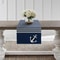 Nautical Table Runner With Anchor Compass Design For Coastal Dining Decor 0