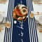 Nautical Table Runner With Anchor Compass Design For Coastal Dining Decor 2