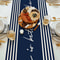 Nautical Table Runner With Anchor Compass Design For Coastal Dining Decor 2