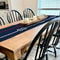 Nautical Table Runner With Anchor Compass Design For Coastal Dining Decor 4