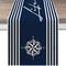 Nautical Table Runner With Anchor Compass Design For Coastal Dining Decor 9