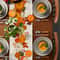 Cozy Farmhouse Autumn Linen Table Runner Fall Table Runner Thanksgiving Table Decor 2
