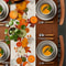 Cozy Farmhouse Autumn Linen Table Runner Fall Table Runner Thanksgiving Table Decor 2