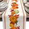 Cozy Farmhouse Autumn Linen Table Runner Fall Table Runner Thanksgiving Table Decor 7