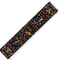 Mexican Floral Linen Table Runner for Fiesta, Day of the Dead and Dining Decor