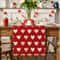 Romantic Heart Table Runner Valentines Day Table Runner Anniversary Table Decor For Indoor Dining 3