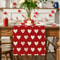 Romantic Heart Table Runner Valentines Day Table Runner Anniversary Table Decor For Indoor Dining 3