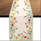 Watercolor Wildflower Linen Table Runner For Spring Dining And Wedding Decor 5