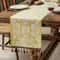 Retro Tassel Farmhouse Table Runner For Rustic Dining Table Decor 5