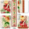 Elegant Rosh Hashanah Table Runner Linen Shana Tova Decor with Pomegranate & Honey Design