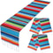 Mexican Serape Table Runner For Fiesta Party Wedding Birthday Table Decorations 6