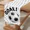 Soccer Birthday Table Runner Black White Football Party Table Flag 3