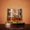 Spinning Crystal Whiskey Glass With Base For Home Bar 0